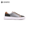 ABINITIO Top Quality Original Brand Silk Suede Mens Footwear Sneakers With Logo